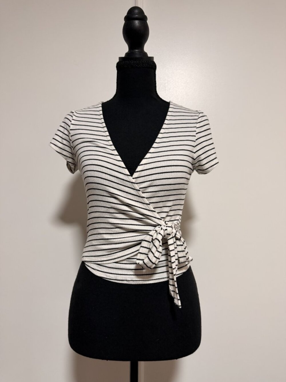 Wild Fable Mock Wrap Knit Shirt